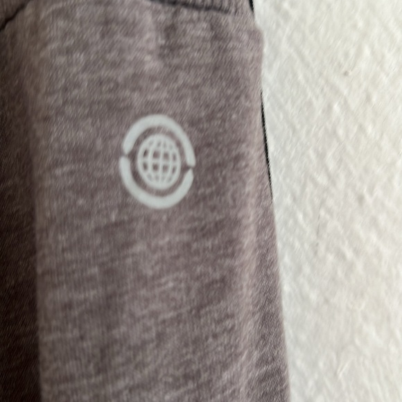 Max Studio Performance Gray Racer Stripe Draw String Straight Leg Sweatpants M - Picture 4 of 7